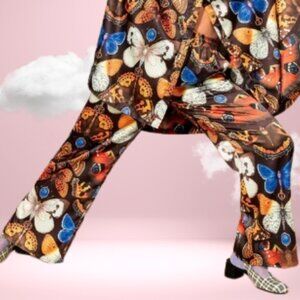 Mother Monarch Satin Pants (Pants Only)